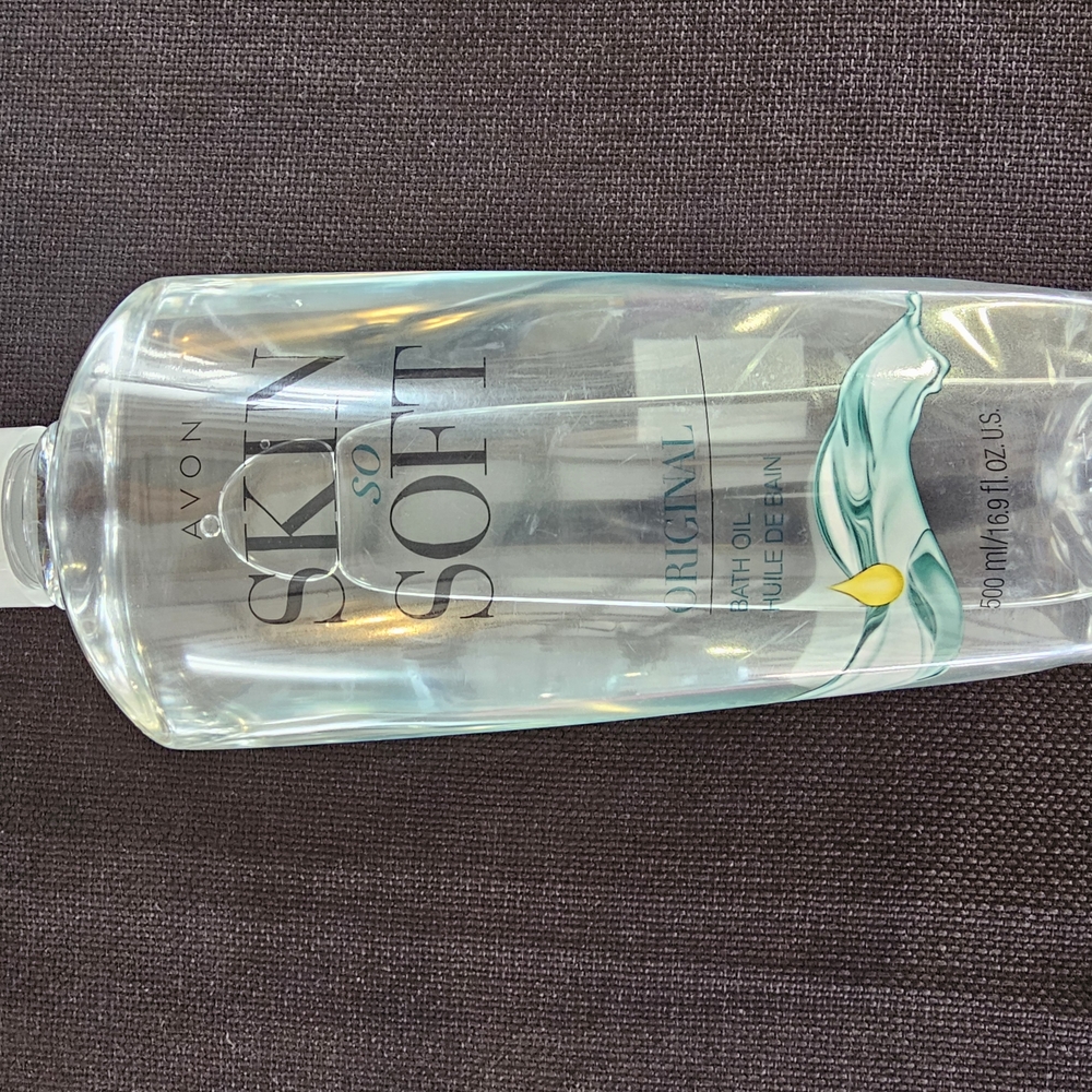 Avon Skin So Soft Bath Oil 16.9oz - Picture 3 of 3